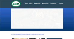 Desktop Screenshot of clubdevelasantamaria.com
